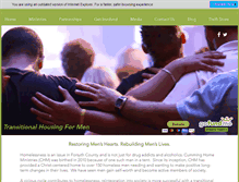 Tablet Screenshot of cumminghomeministries.org